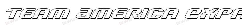 Team America Expande字体转换